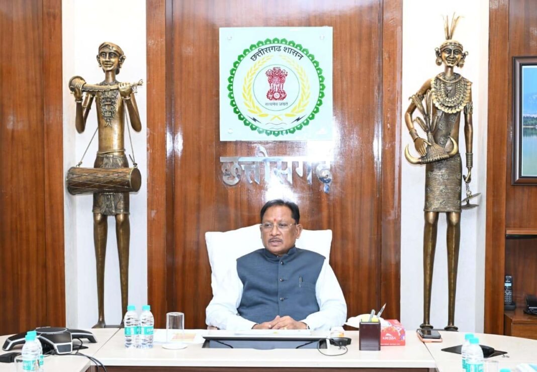 रायपुर : मुख्यमंत्री विष्णु देव साय ने खरीफ-2026 एवं संभावित अल्प वर्षा की तैयारियों की उच्चस्तरीय समीक्षा की