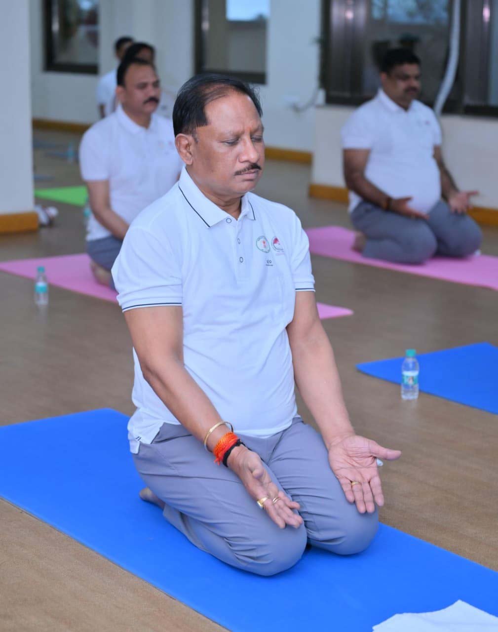 रायपुर : चिंतन शिविर 3.0 : योग से हुई नई सुबह, मुख्यमंत्री विष्णु देव साय ने दिया स्वस्थ और संतुलित जीवन का संदेश