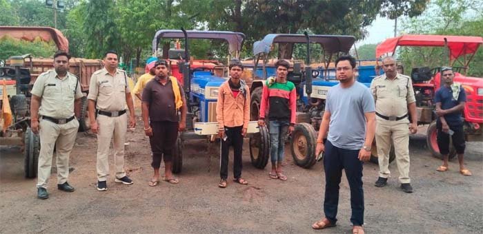 ​रायपुर : धमतरी में माफियाओं पर प्रशासन का ‘सख्त’ : राजस्व और खनिज विभाग की बड़ी कार्रवाई