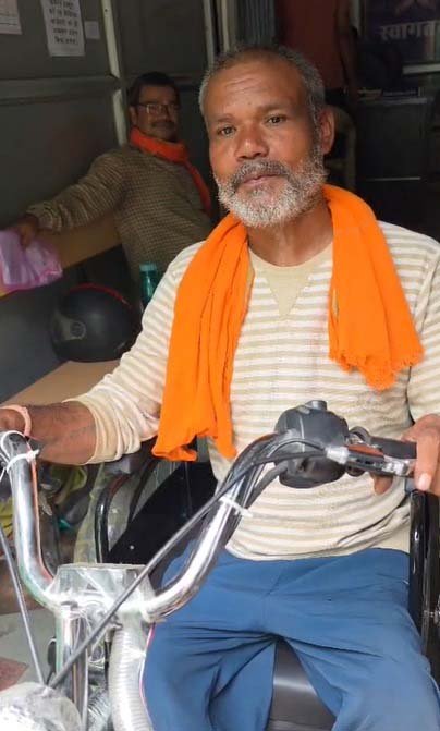 रायपुर : मुख्यमंत्री हेल्पलाइन 1076 बनी दिव्यांगजनों के लिए संबल