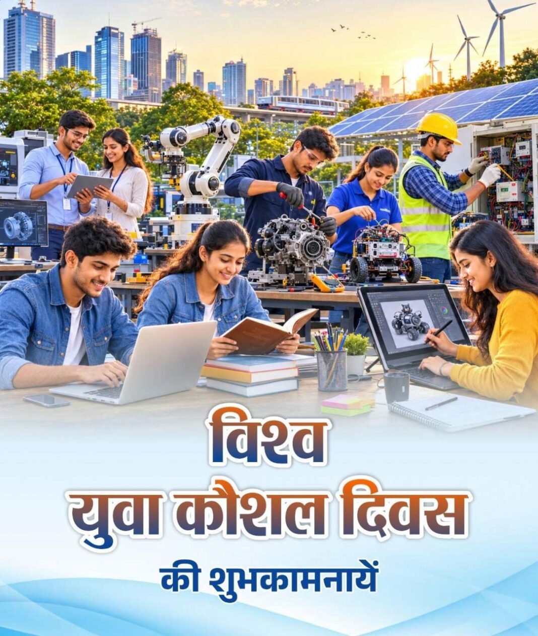 रायपुर : विश्व युवा कौशल दिवस पर वित्त मंत्री ओपी चौधरी ने युवाओं को दी शुभकामनाएं