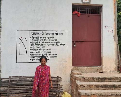 रायपुर : प्रधानमंत्री आवास योजना से साकार हो रहा लाखों परिवारों के अपने घर का सपना