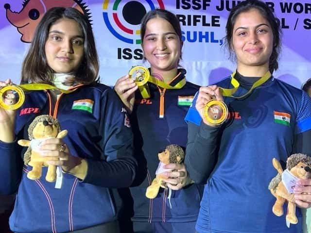 रायपुर : वित्त मंत्री ओपी चौधरी ने ISSF वर्ल्ड कप में पदक विजेता ईशा सिंह और मनु भाकर को दी बधाई