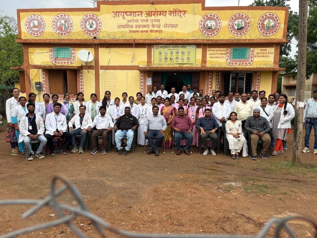 रायपुर : गुणवत्तापूर्ण स्वास्थ्य सेवाओं की नई पहचान बना PHC चेरपाल
