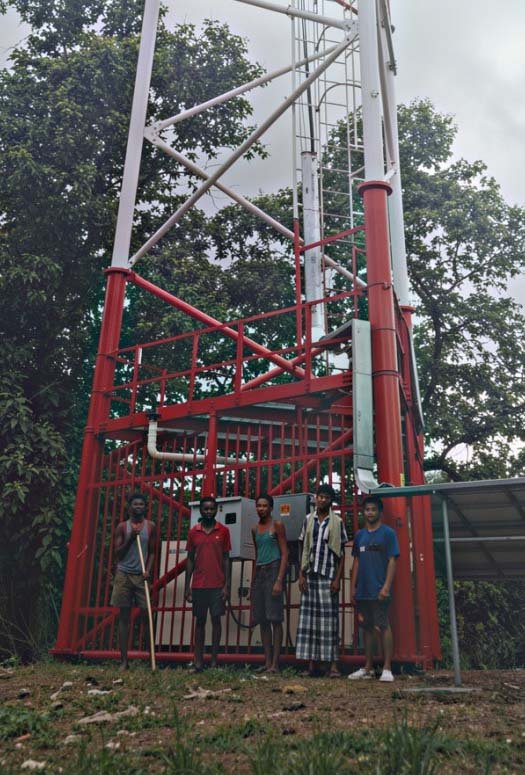 रायपुर : दूरस्थ ग्राम रामपुर में शुरू हुई मजबूत मोबाइल नेटवर्क सुविधा