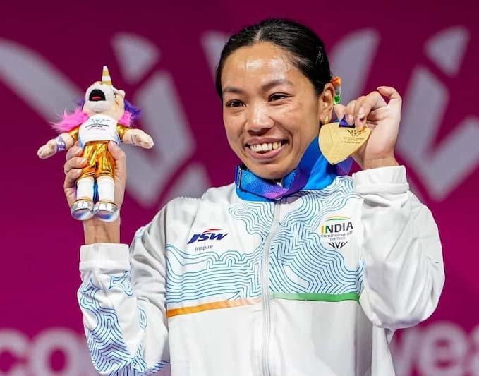 रायपुर : वित्त मंत्री ओपी चौधरी ने राष्ट्रमंडल खेल 2026 में स्वर्ण पदक विजेता मीराबाई चानू को दी बधाई