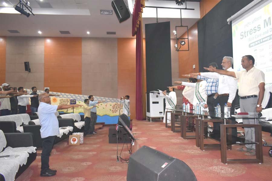 रायपुर : आईसीएआर-एनआईबीएसएम में ब्रह्माकुमारीज़ के ‘इको केयर’ अभियान के तहत विशेष सत्र सम्पन्न