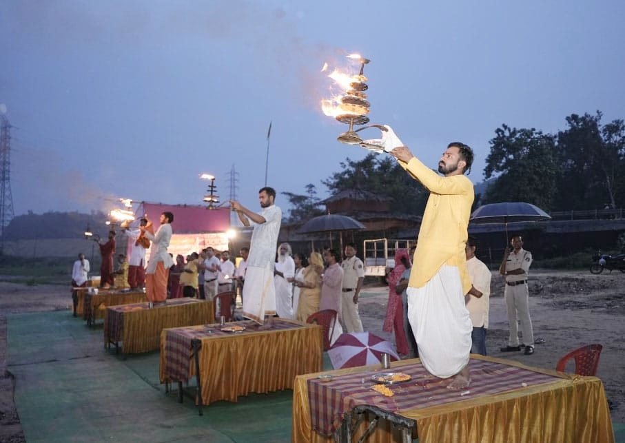 KORBA : गुरु पूर्णिमा पर 29 जुलाई को माँ सर्वमंगला मंदिर घाट, कोरबा में हसदेव आरती का होगा भव्य आयोजन