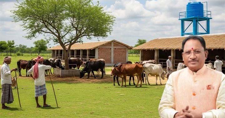 रायुपर : छत्तीसगढ़ में निराश्रित मवेशियों के संरक्षण के लिए बड़ी पहल