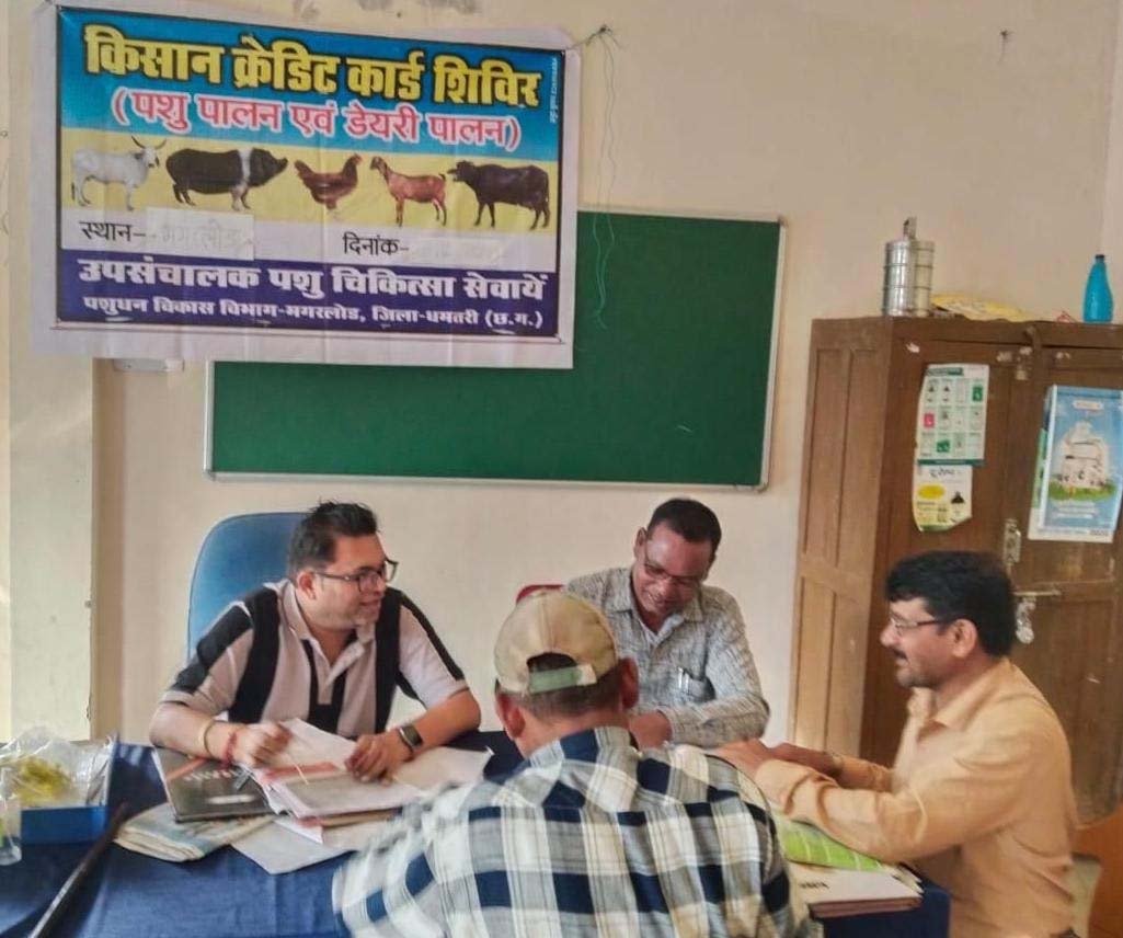 रायपुर : पशुपालन केसीसी से धमतरी के 93 पशुपालकों को मिली 98.62 लाख की वित्तीय संजीवनी