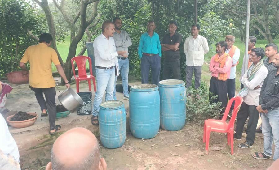 रायपुर : जीपीएम के 160 पंचायतों में तैयार किए गए ’जीवामृत मॉडल फार्म’