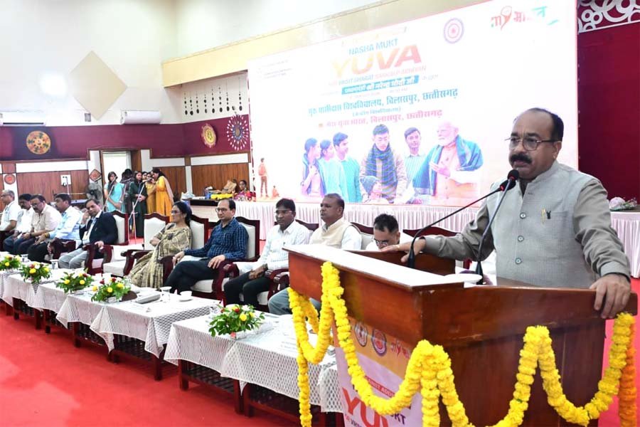 रायपुर : नशे के खिलाफ युवा बनें जन आंदोलन के नेतृत्वकर्ता : उप मुख्यमंत्री अरुण साव