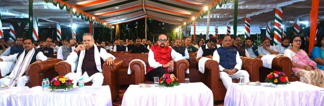 रायपुर : स्वतंत्रता दिवस पर लोकभवन में आयोजित हुआ ‘स्वागत समारोह’