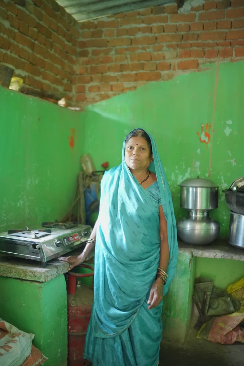 KORBA : प्रधानमंत्री उज्ज्वला योजना से कौशल्या यादव की रसोई हुई धुआंमुक्त