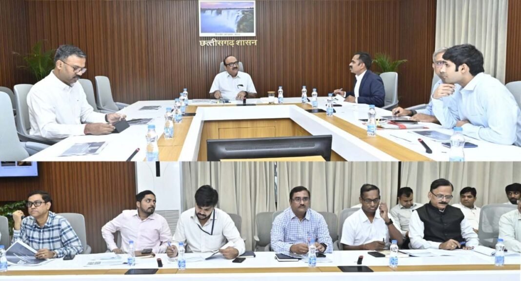 रायपुर : राज्य स्तरीय सड़क सुरक्षा समिति की बैठक