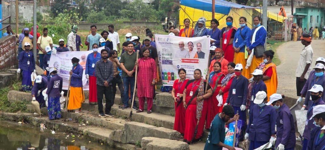 रायपुर : सेवा संकल्प अभियानः जनभागीदारी से संवरा दीवान तालाब, स्वच्छता के लिए आगे आए शहरवासी