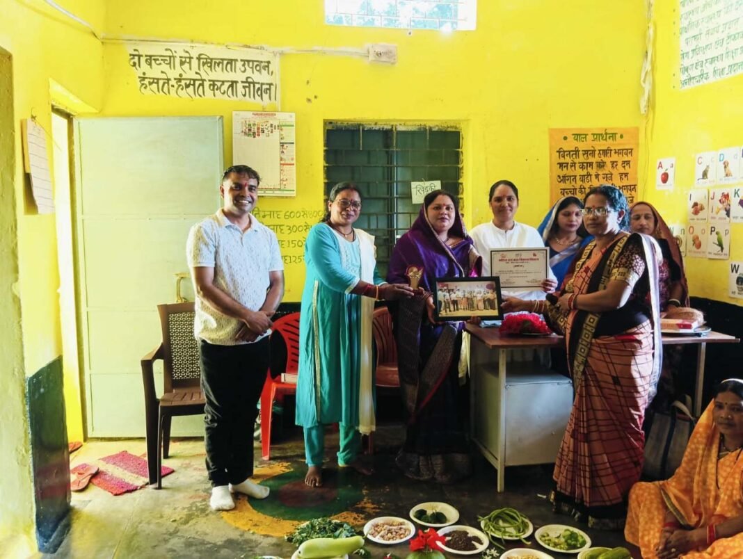 रायपुर : सेवा संकल्प अभियान : आंगनवाड़ी मिलन सेवा कार्यक्रमों से पोषण और जनभागीदारी का संदेश