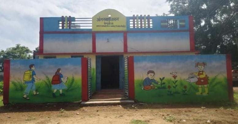​रायपुर : अतिक्रमण मुक्त भूमि से गढ़ी जा रही नौनिहालों की नींव