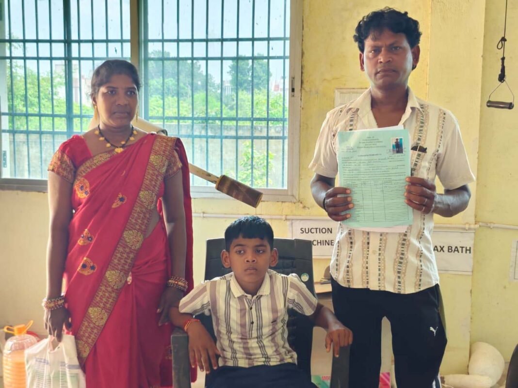 रायपुर : सेवा संकल्प अभियान : सेवा संकल्प अभियान’ बना 09 वर्षीय दीपेश के लिए वरदान