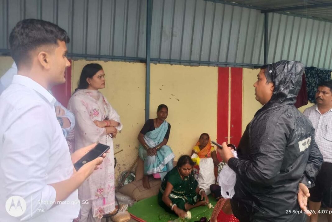 रायपुर : बाढ़ आपदा में राहत का केंद्र बना धमतरी का स्किल डेवलपमेंट सेंटर