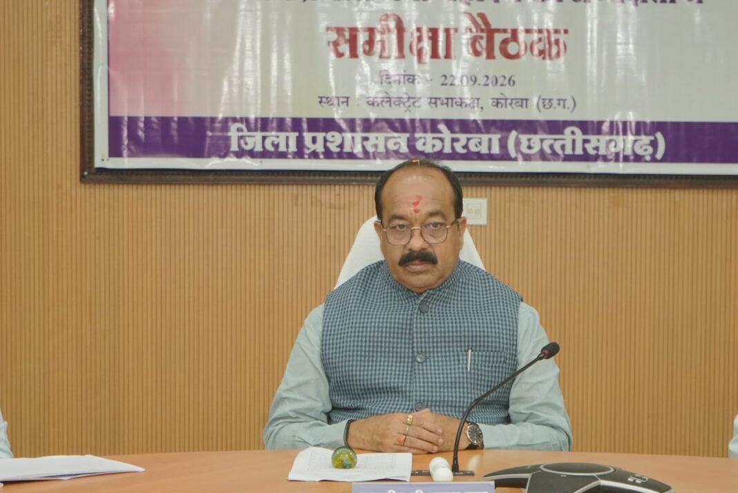 KORBA : सेवा संकल्प अभियान शासन की जनकल्याणकारी योजनाओं को आमजन तक पहुंचाने का माध्यम – उपमुख्यमंत्री अरुण साव