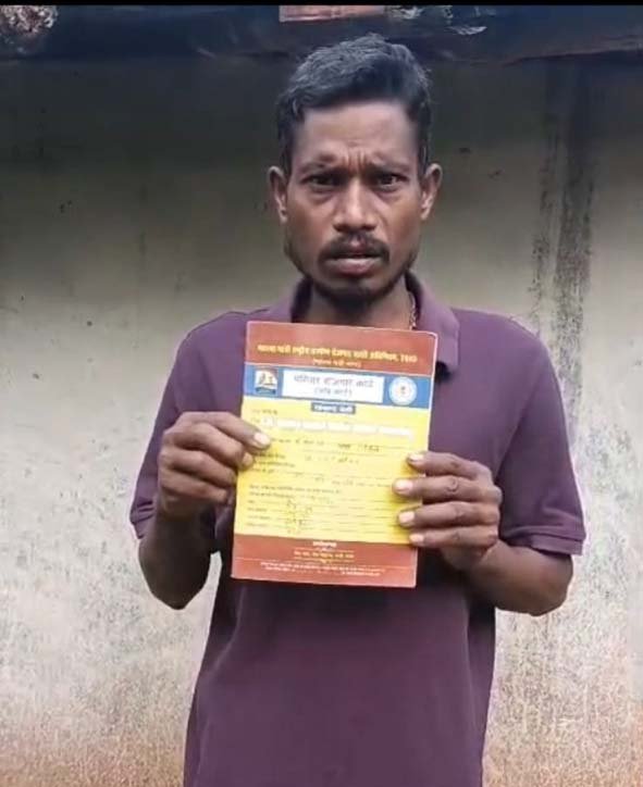 रायपुर : सीएम हेल्पलाइन में शिकायत से मनोज एक्का की जॉब कार्ड संबंधी समस्या का हुआ समाधान
