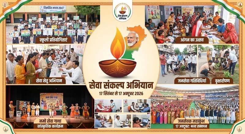 रायपुर : विशेष लेख : सेवा संकल्प अभियान : प्रदेशभर में होंगे जनसेवा के कार्यक्रम