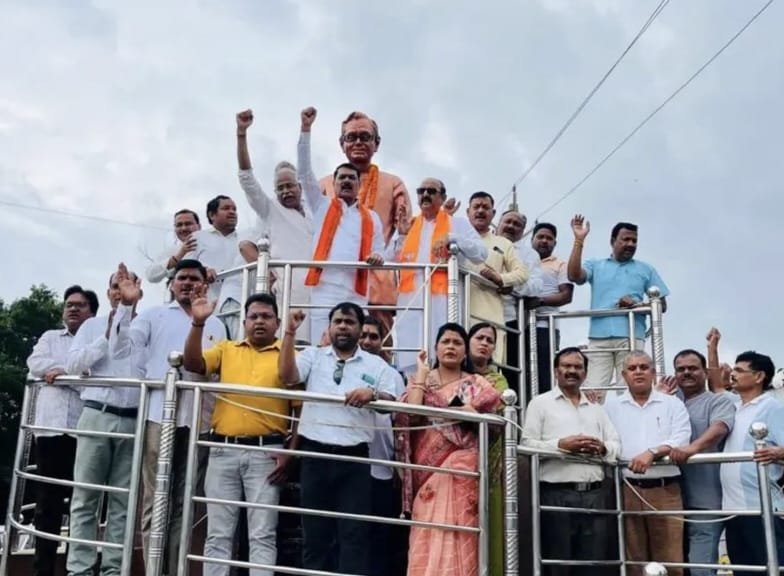 KORBA : अंत्योदय के प्रणेता पं. दीनदयाल उपाध्याय को भाजपा का नमन, गोपाल मोदी ने अर्पित किए श्रद्धासुमन