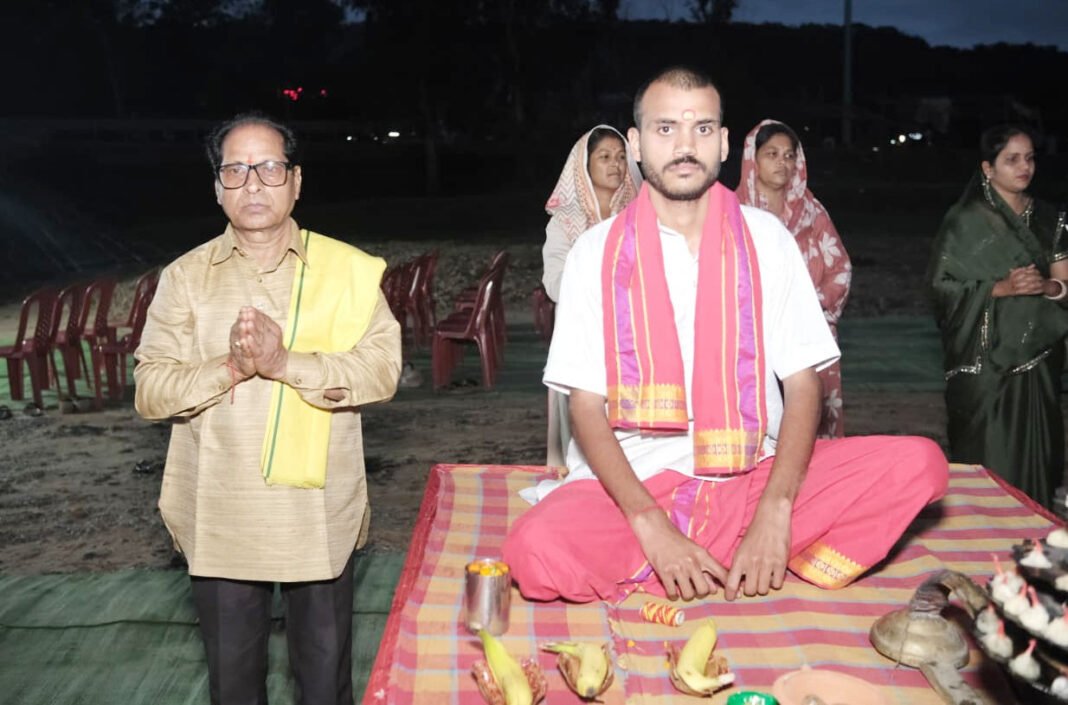 KORBA : भाद्रपद पूर्णिमा पर मां सर्वमंगला मंदिर घाट पर हुई भव्य हसदेव आरती