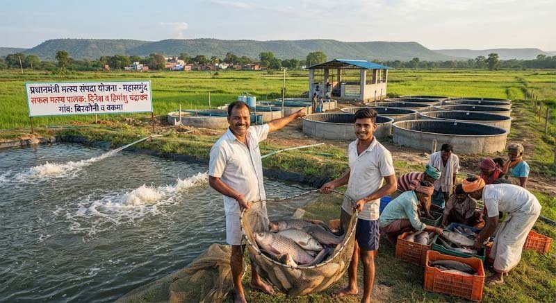 रायुपर : बदलाव की मिसाल : बदली किसानों की किस्मत प्रधानमंत्री मत्स्य संपदा योजना से