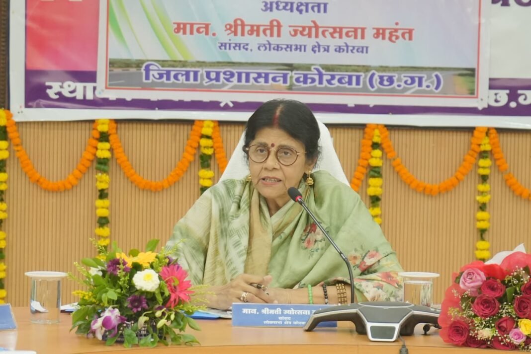 KORBA : वीबीजीरामजी के तहत पंचायतों में अधिक से अधिक कार्य स्वीकृत कर शत-प्रतिशत लक्ष्य हासिल करें – सांसद महंत