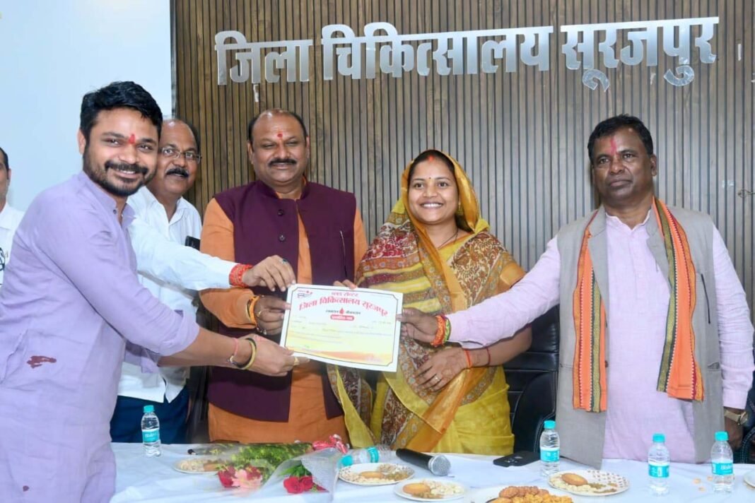 रायपुर : सेवा संकल्प अभियान का आगाज, एक माह तक होंगे जनसेवा और जनभागीदारी के विविध आयोजन
