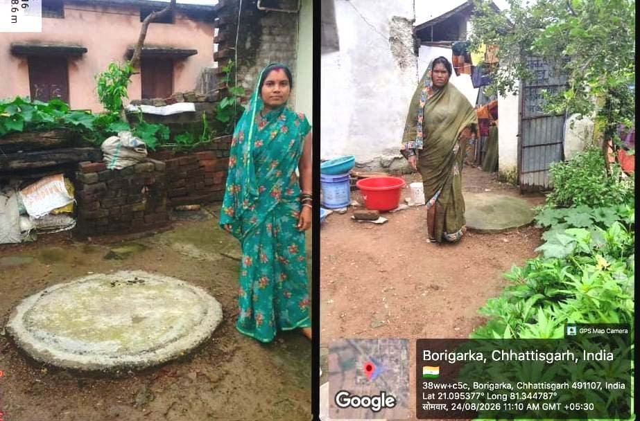 रायपुर : मोर गांव मोर पानी अभियान से दुर्ग में महिलाओं ने श्रमदान से बनाए 3360 सोख्ता गड्ढे