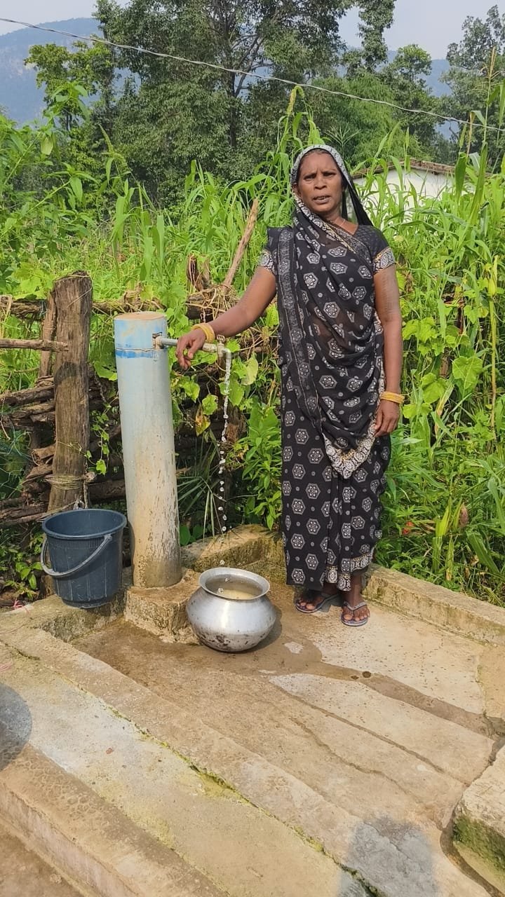 KORBA : सेवा की कहानी : नल से घर पहुंचा पानी, आसान हुआ जीवन, रामबाई के घर ‘हर घर जल’ ने बदली तस्वीर
