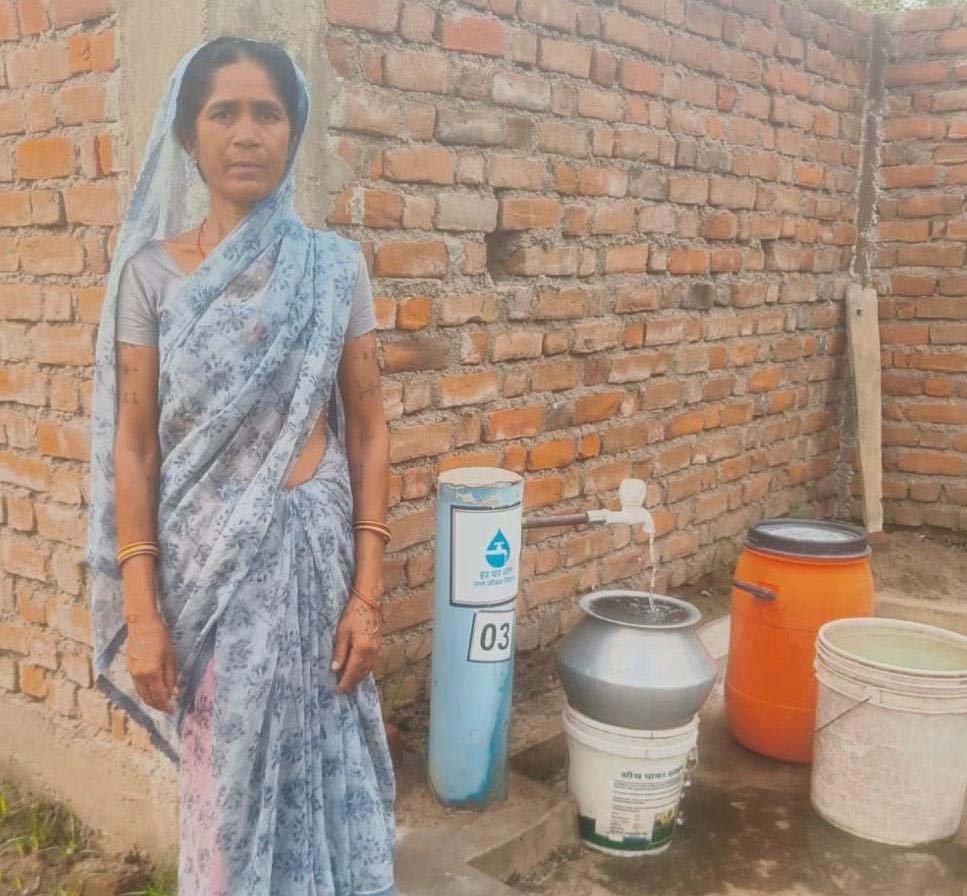 रायपुर : सेवा का संकल्प, विकास की धार : नगरी के पंडरवाही में घर-घर नल से बह रही खुशहाली