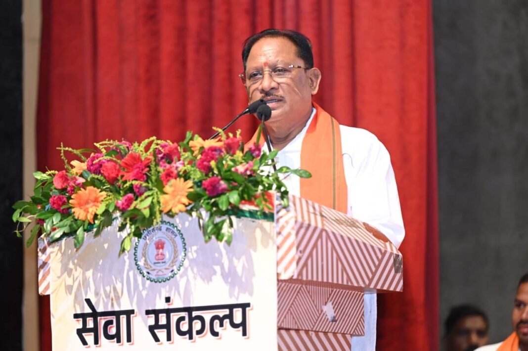 रायपुर : प्रधानमंत्री नरेंद्र मोदी के नेतृत्व में सशक्त और विकसित भारत का हो रहा निर्माण – मुख्यमंत्री विष्णु देव साय