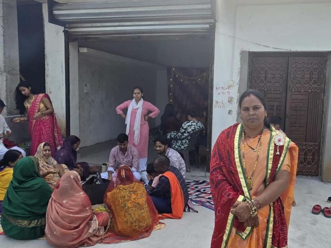 रायपुर : सेवा संकल्प से साकार हुआ मधु का सपना, पक्के आशियाने में विराजे गणेश
