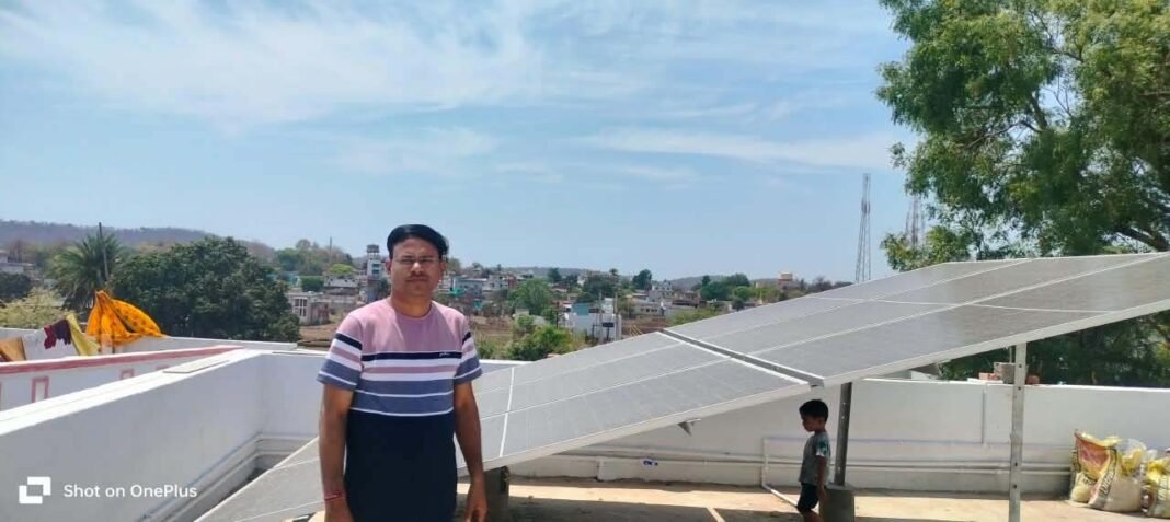रायपुर : पीएम सूर्यघर योजना बनी तुषार पांडे के परिवार के लिए राहत का जरिया