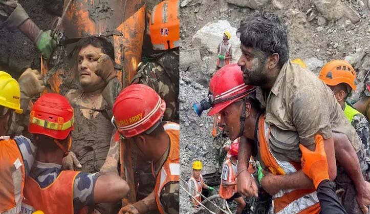 नेपाल त्रासदी: बाढ़ के 9 दिन बाद सुरंग से जिंदा निकले 2 मजदूर, आवाज सुनकर रेस्क्यू टीम ने बचाया, 40 के अब भी फंसे होने की आशंका