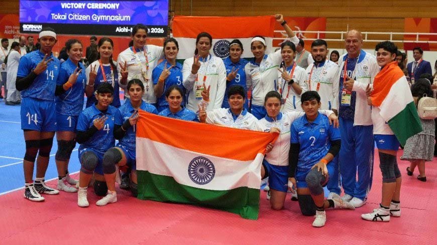 एशियन गेम्स 2026: भारत को तीसरा गोल्ड, महिला कबड्डी में लगातार 5वीं बार मेडल; पहली बार 2 भारतीय स्क्वॉश सिंगल्स के फाइनल में