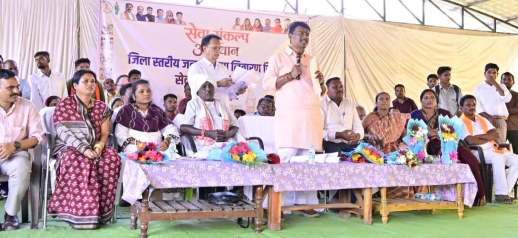रायपुर : सेवा संकल्प अभियान : शासन की योजनाओं का लाभ अंतिम व्यक्ति तक पहुंचाएं – वन मंत्री केदार कश्यप
