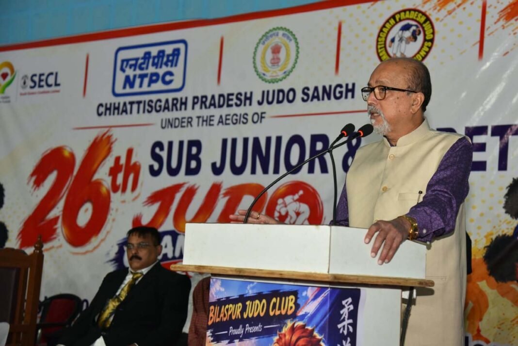 रायपुर : जूडो सिखाता है साहस, आत्मसंयम और अनुशासन का पाठ – राज्यपाल रमेन डेका