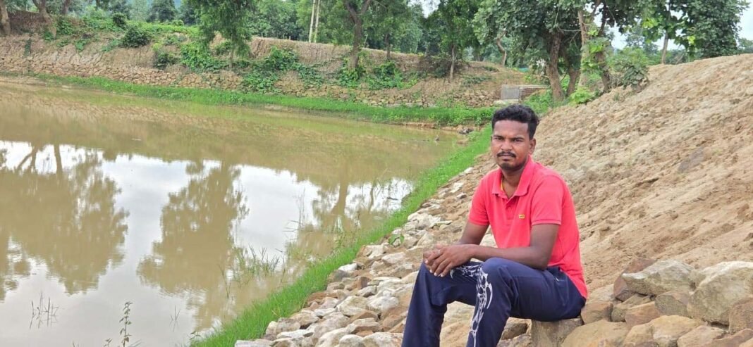 रायपुर : तालाब गहरा हुआ, गांव की उम्मीदें भी हुईं मजबूत