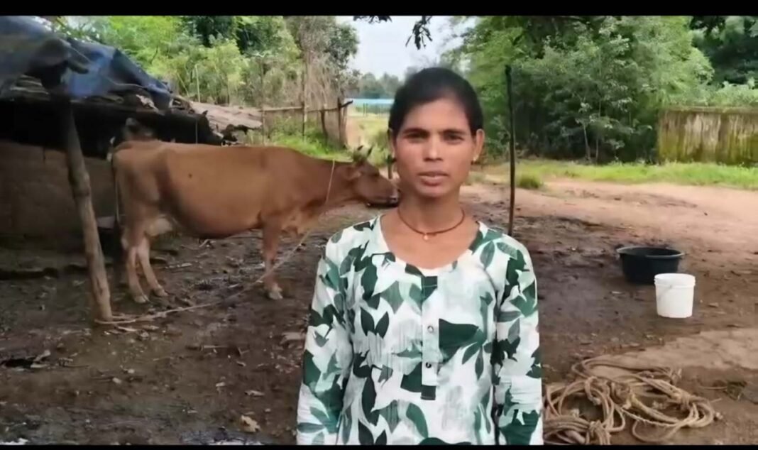 रायपुर : सेवा संकल्प अभियान : सेवा की कहानीः डेयरी व्यवसाय से संध्या बनीं आत्मनिर्भर, दूध की बिक्री से हर महीने हो रही 15 हजार रुपये की बचत