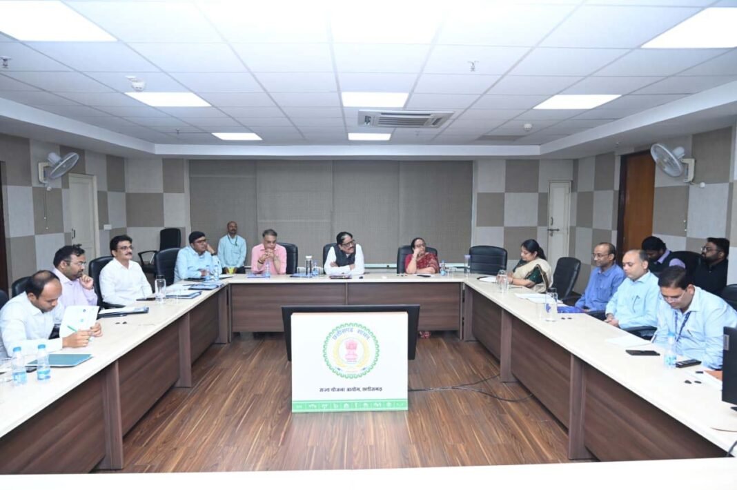 रायपुर : नीति आयोग की महानिदेशक सुश्री निधि छिब्बर ने छत्तीसगढ़ राज्य नीति आयोग के कार्यों की सराहना की