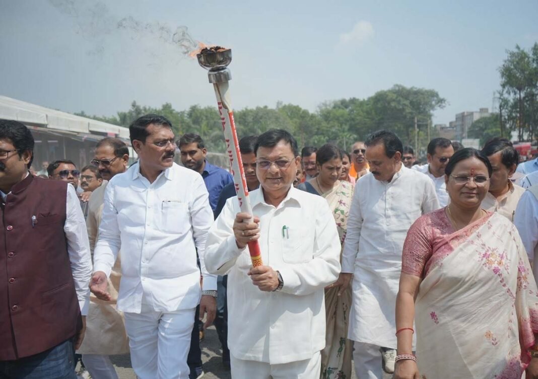 रायपुर : विकसित भारत-2047 के संकल्प के साथ निकली सेवा ज्योति यात्रा