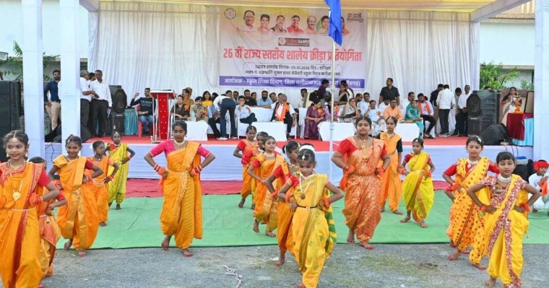 रायपुर : खिलाड़ी तनावमुक्त और अनुशासित होकर खेल भावना के साथ मैदान में उतरे – मंत्री टंक राम वर्मा