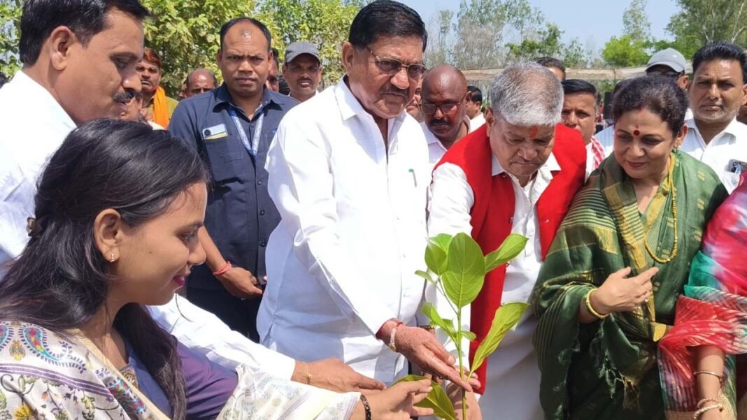 रायपुर : मंत्री दयालदास बघेल ने किया पौधरोपण, दिया पर्यावरण संरक्षण का संदेश – ’पर्यावरण के बिना जीवन संभव नहीं’