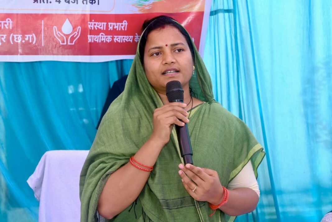 रायपुर : रक्तदान से जरूरतमंदों को मिलता है जीवन का संबल- मंत्री लक्ष्मी राजवाड़े