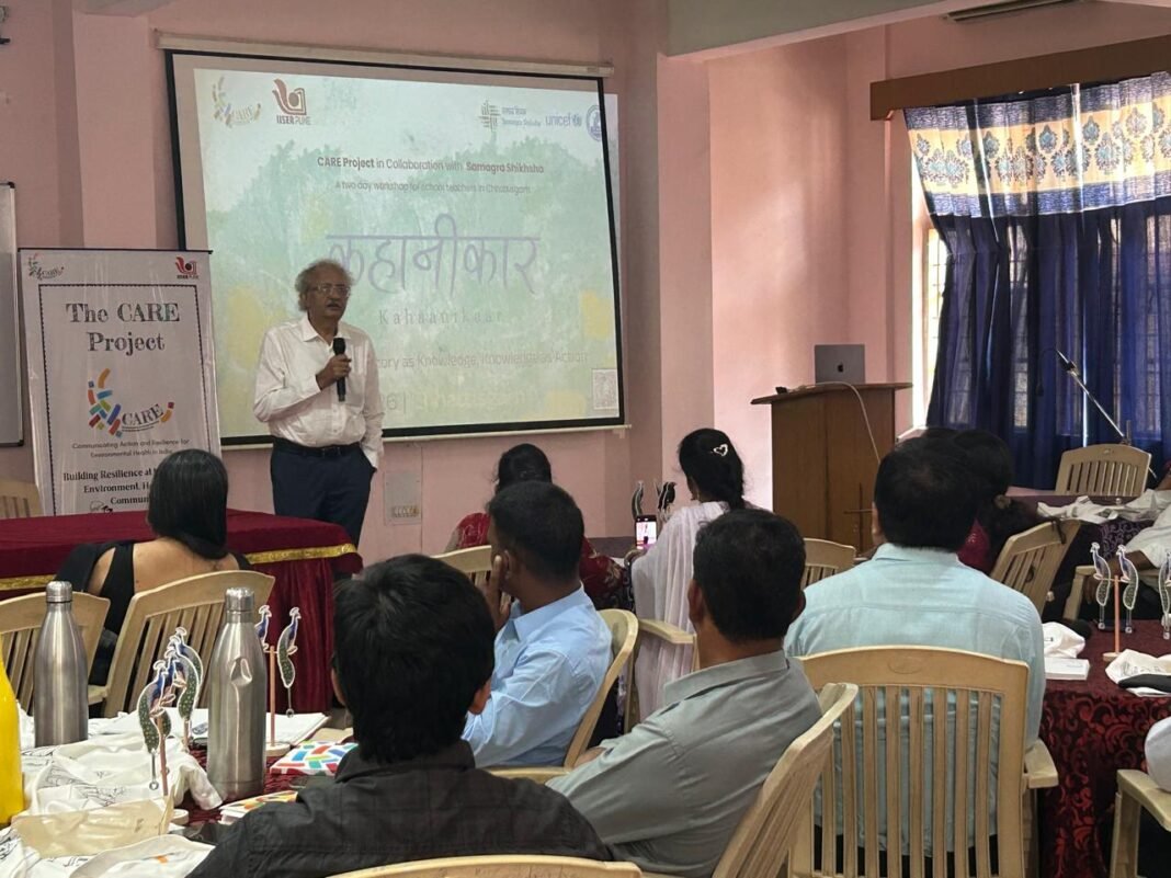 रायपुर : बच्चों के लिए भारत के पहले द्विभाषी क्लाइमेट टैब्लॉइड ‘जुगनू’ का हुआ विमोचन